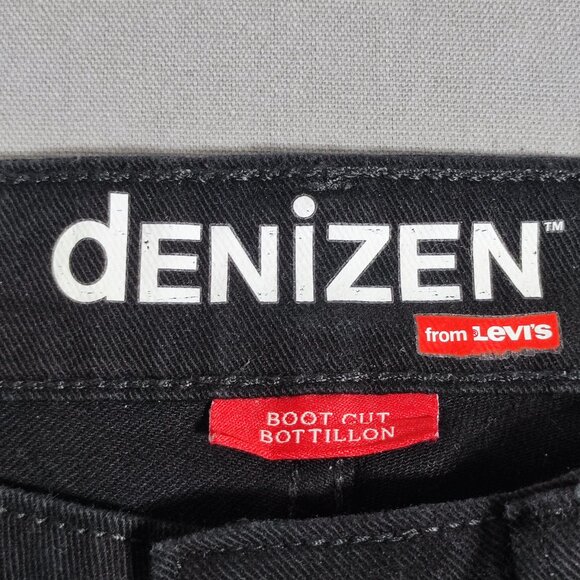denizen from Levi's jeans Boot cut women's size 4 black - Picture 6 of 15